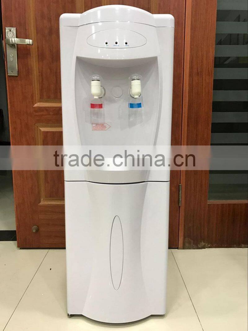 ZY-208 Compresser Coolig Hot and Cold 4 Stage Filtration UF Water Dispenser Purifier