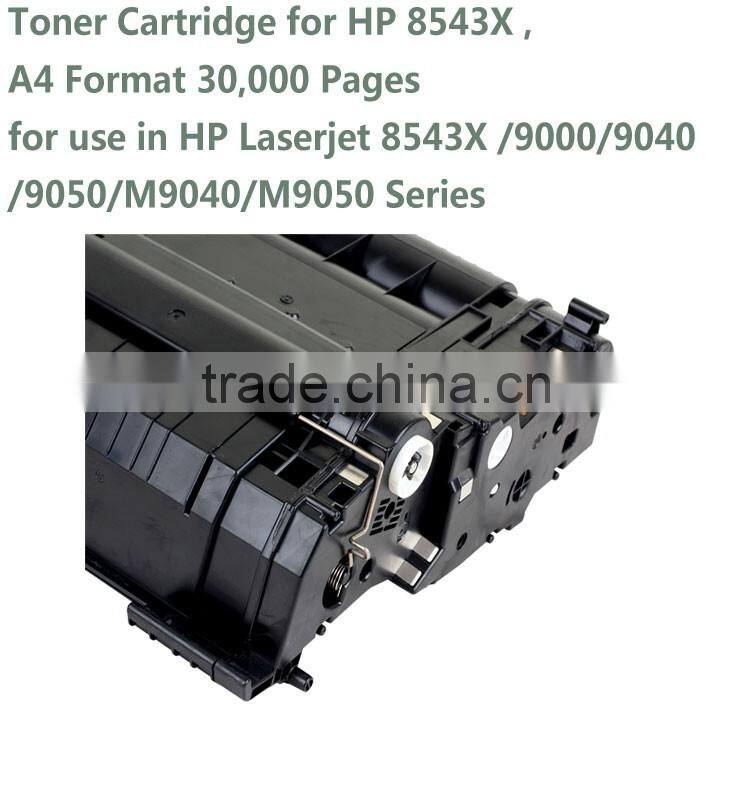 Original Full Toner Cartridge 8543X Printer for use in HP Laserjet 8543X/9000/9040/9050/mM9040/M9050 Series