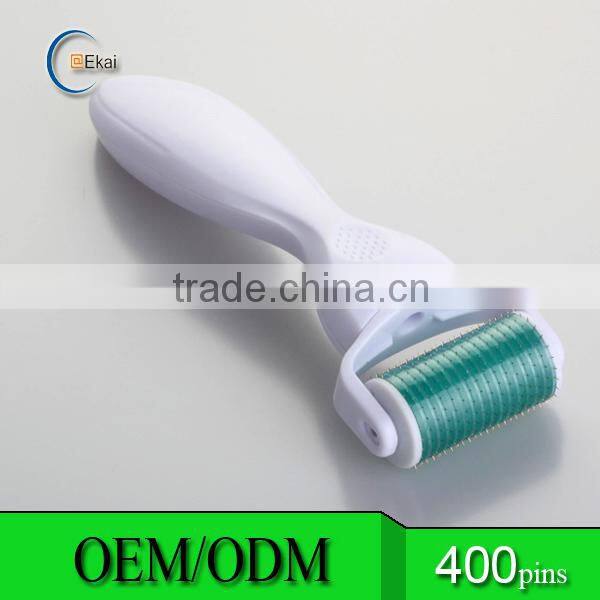 Derma rolling system for body with 400 gold micro needles