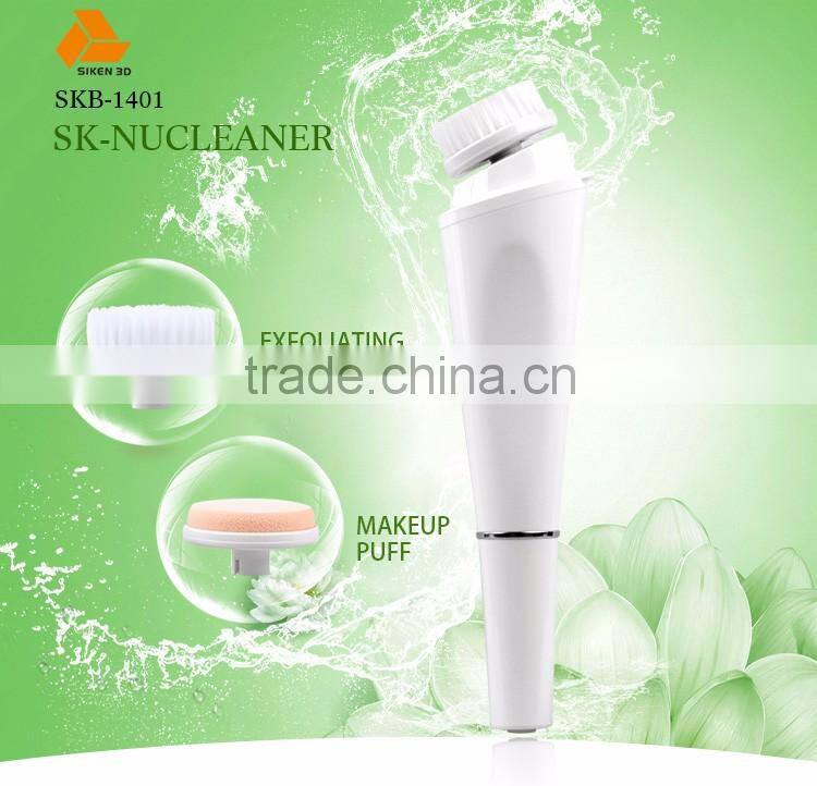 Face soft personal scrub facial oil cleansing brush
