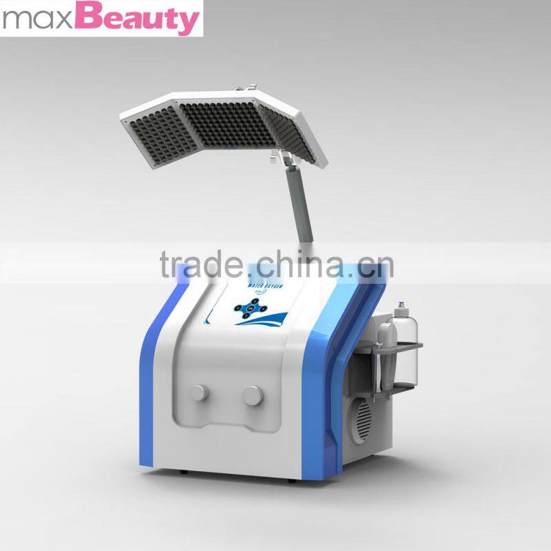 4in1 acne removal and skin tightening diamond microdermabrasion jet peeling led PDT light therapy facial machines for sale