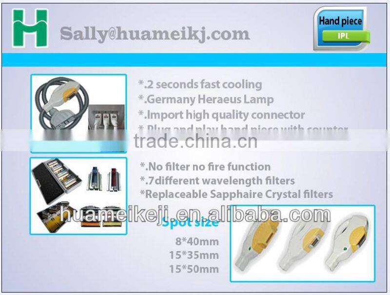 ipl/rf hair removal machine with trolley