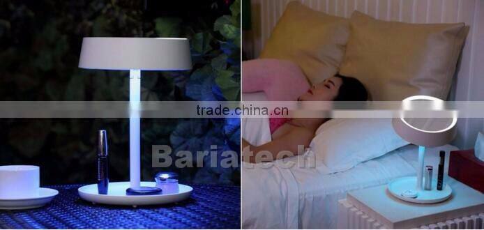 Fashional Touch Screen LED Make-up Mirror Lighted & Desktop Make Up Mirror With LED Light Lamp
