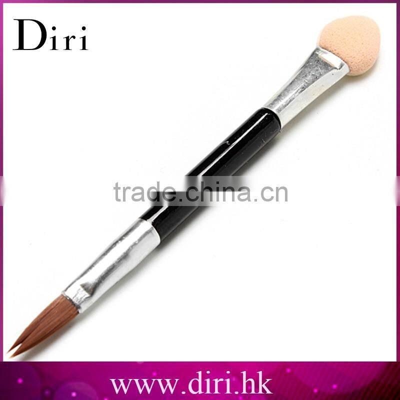 Double-ended disposable eyeshadow lip applicator