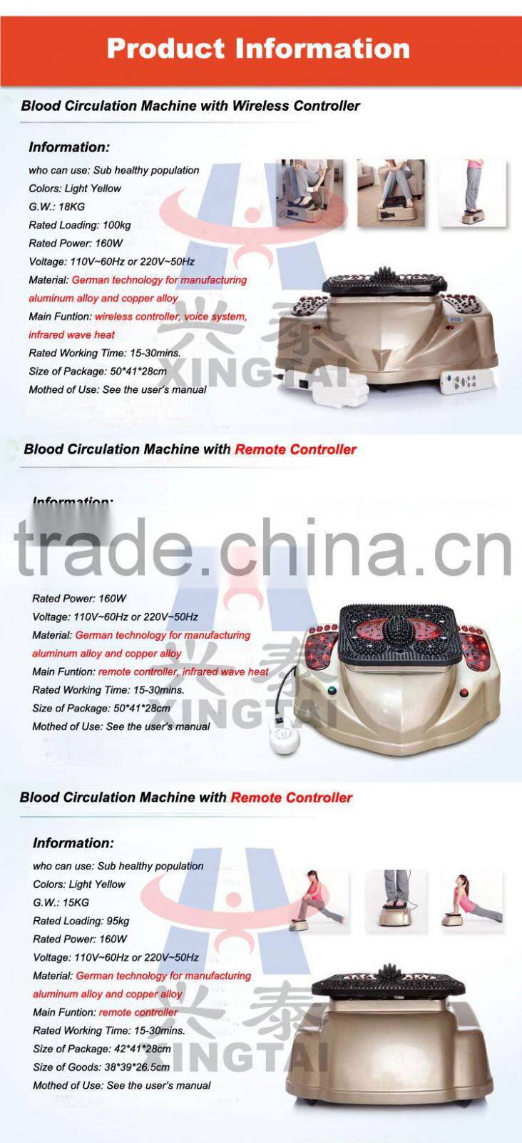 XT-8805-6 Mode Big Shiatsu Electric Electronic Roller Full Leg Infrared Vibrating Price Luxurious Blood Circulation Foot Massage