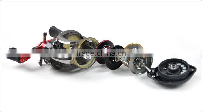 Right hand available bait casting fishing reel