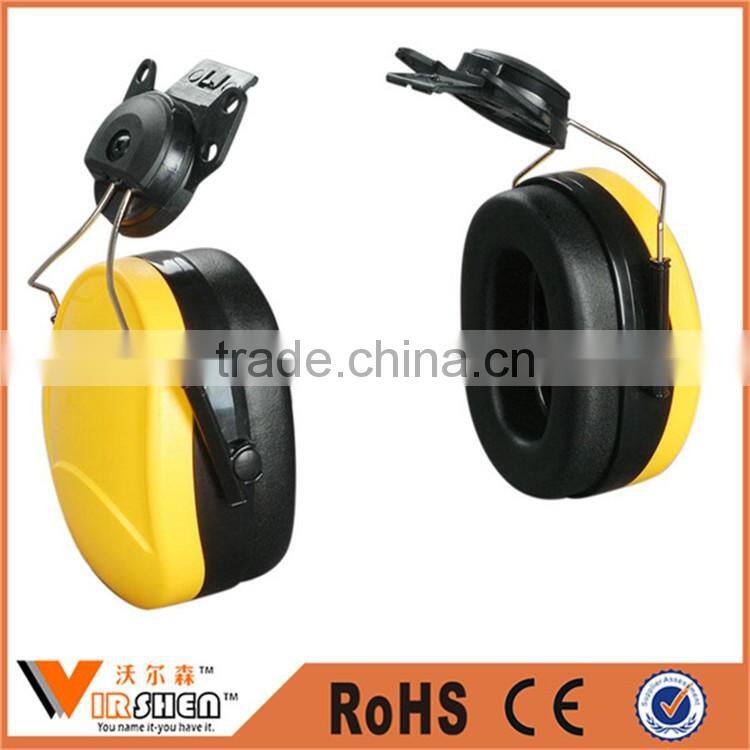 Cheap ABS safety noise reduction ear muffs sound proof headband earmuff made in China