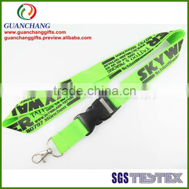 custom id card holder lanyard with retractable reel