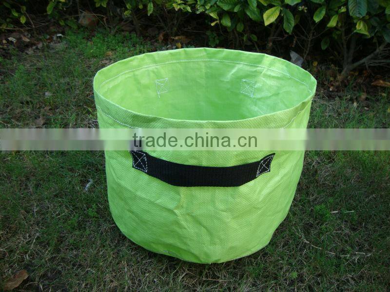 Pop up waste leaf garden bag Tool Bucket UV resistant easily collapsible both indoors and outdoors