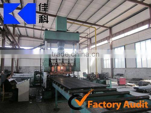 steel grating machine