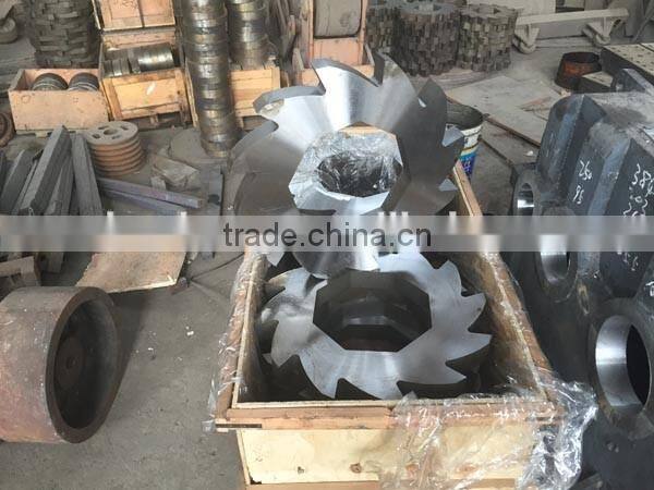 waste tire shredder machine.rubber crusher ,tyre recycling machine