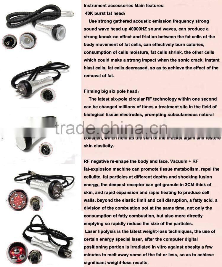 Factory price weight loss cavitation machinefat & weight loss body massage vibrator machine