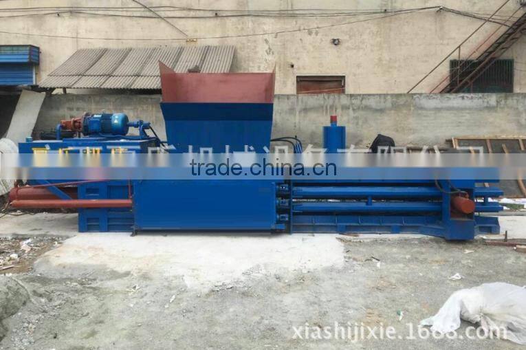 Small horizontal packing machine, small waste paper baler, balling machine for sale