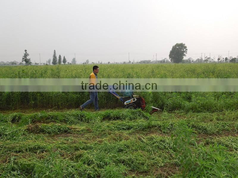 Mini tractor reaper for wheat