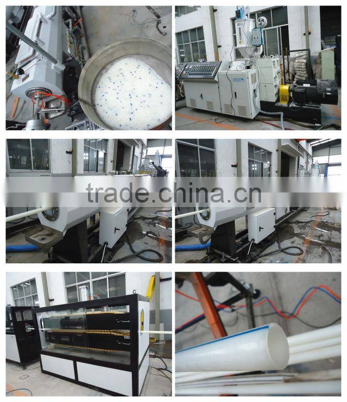 HDPE LDPE Pipe Production Line / PE Pipe Extrusion Line