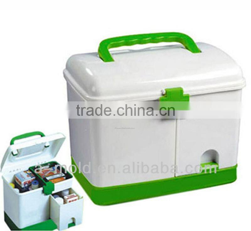 Portable First Aid Medical Box First Aid Kit Box mold maker/manufacturer
