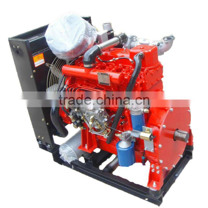 Fire fighting training equipment with turbocharger 4105T