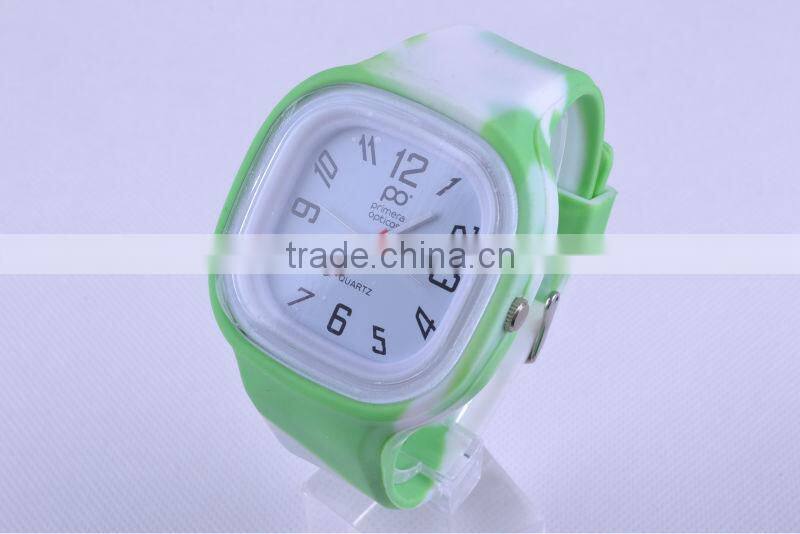 Charm healthy graceful harmless non toxic silicone wristwatch