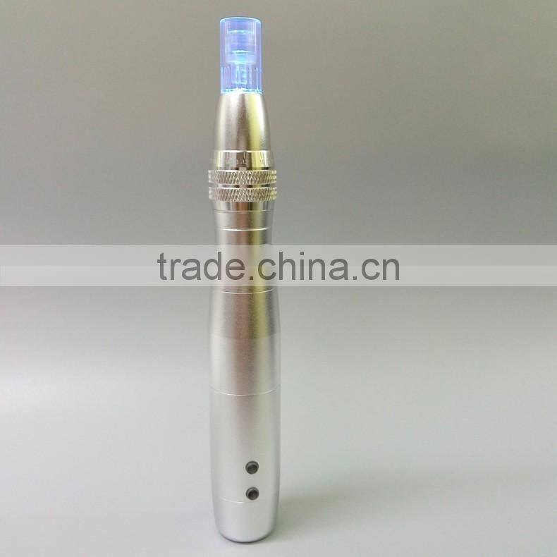 2017 Newest 7 color LED photon therapy electric derma micro needle pen