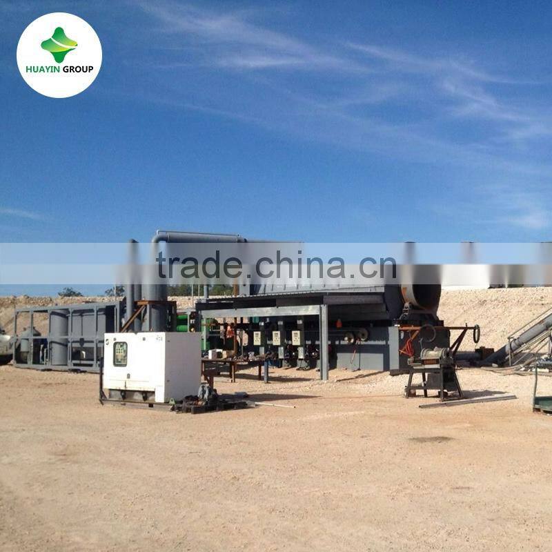 Good comment waste tire to oil pyrolysis machine