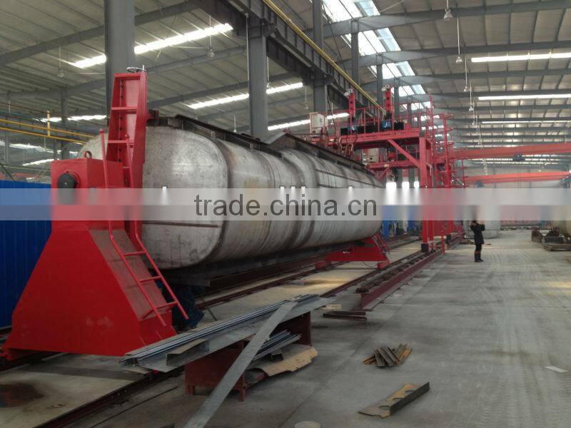 aluminum alloy chemicals tank semi trailer