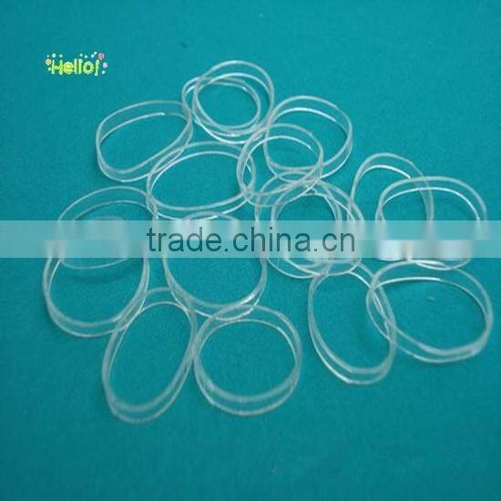 Factory!! Transparent tpu rubber band for packing,elastic rubber bands