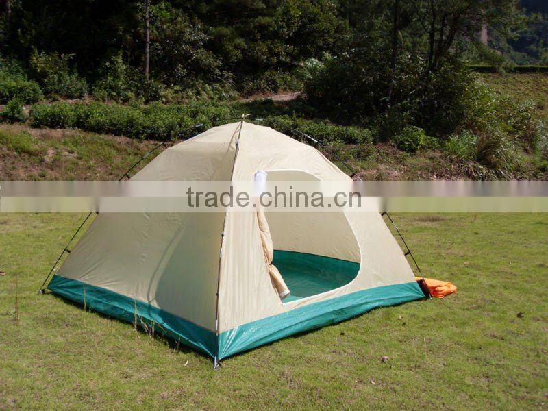 3-4 person waterproof camping tent folding tent