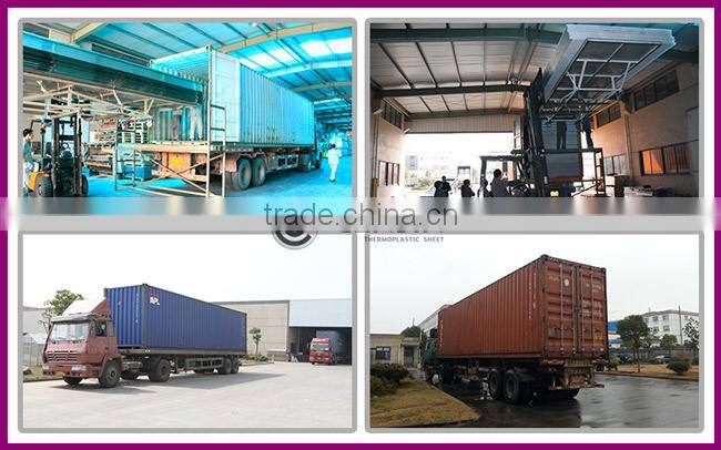 Cheap and hot sell 0.8mm polycarbonate transparent corrugated sheet