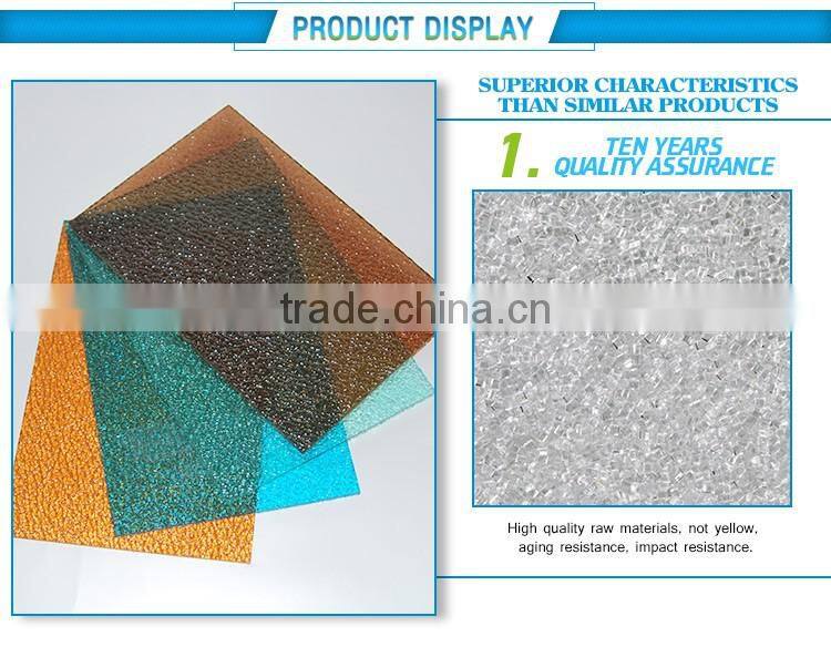High light transmission cheap price polycarbonate glass plastic transparent sheet