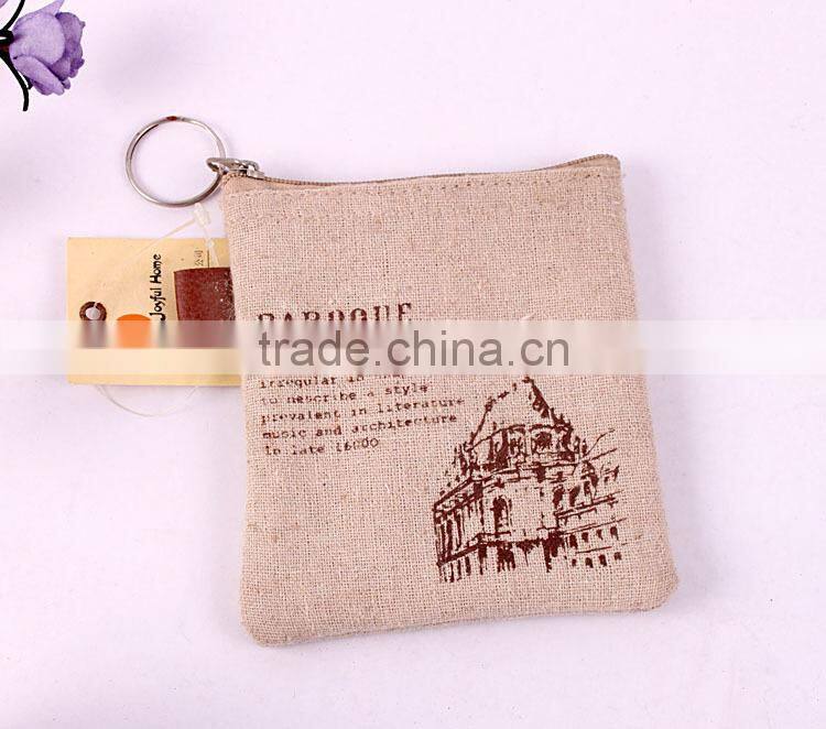 Custom Logo printing mini coin wallet