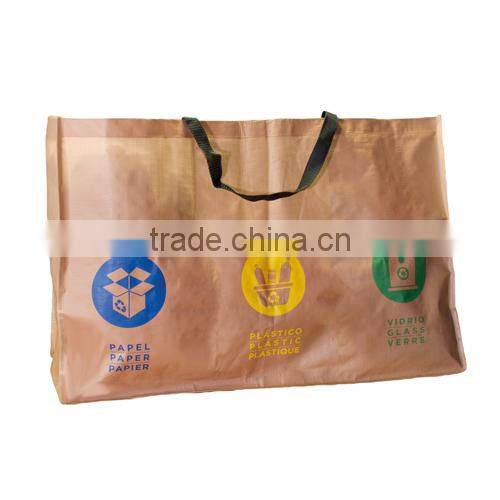 New fancy custome logo printed big shopping bag with handle