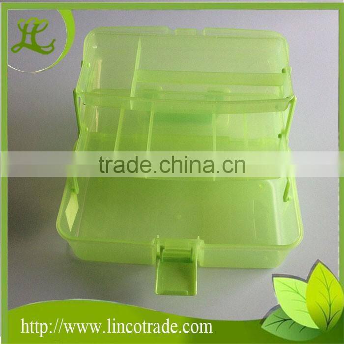 Plastic 3 Layers Makeup Case