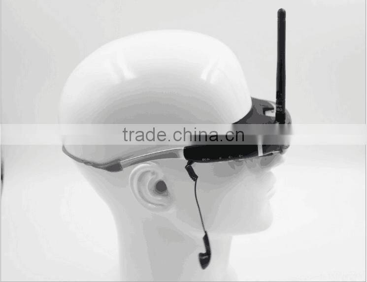 HD 5.8GHz Wireless Eyewear Video Glasses For FPV Racing Drone Glasses Support 68inch Full Color LCOS Screen