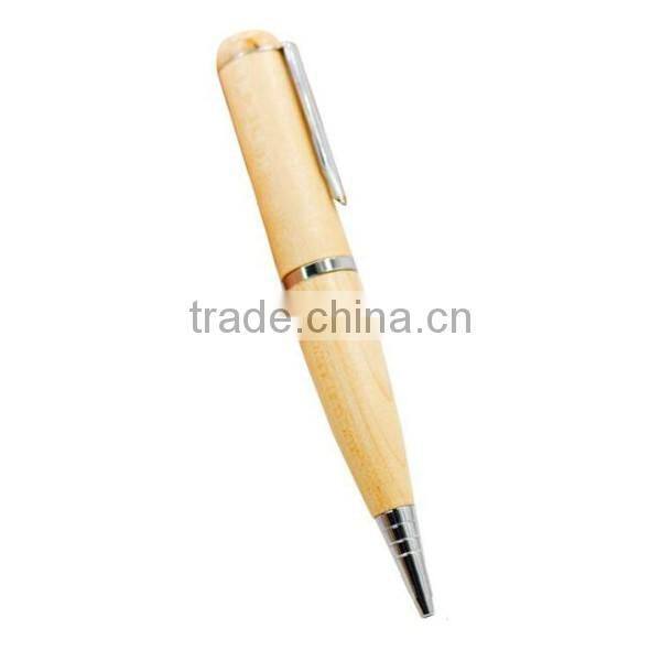 Best Quality Custom Logo Print Business Gift Wood Pen Drive U Disk