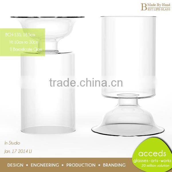 Personalized Novelty Ti-Borosilicate Glass Tealight Holders Wholesale