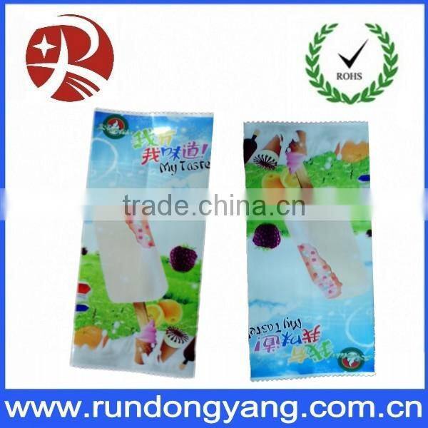 Top grade printed plastic popsicle bag for packing