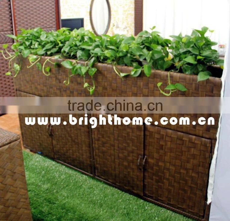 Large Custom Made Sliding Door Shoe Cabinet