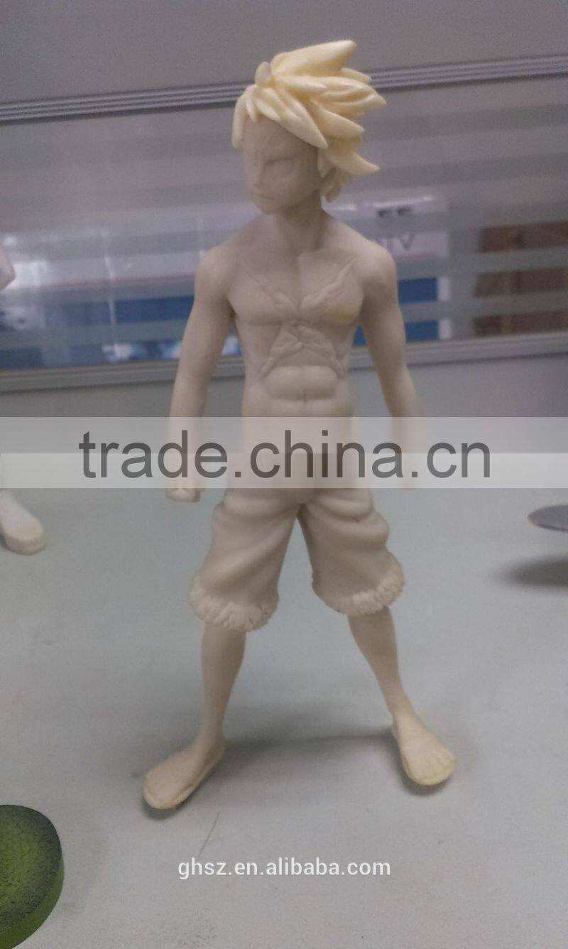Guo hao hot sale cheap one piece custom action resin figure
