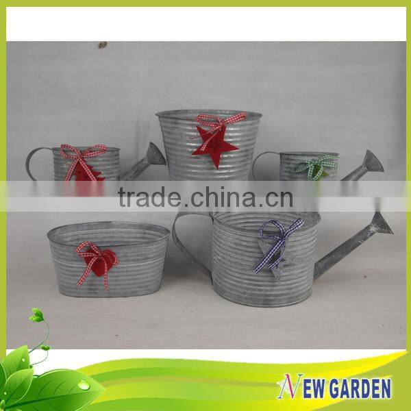 Newgarden good reputation durable galvanized watering can for plant