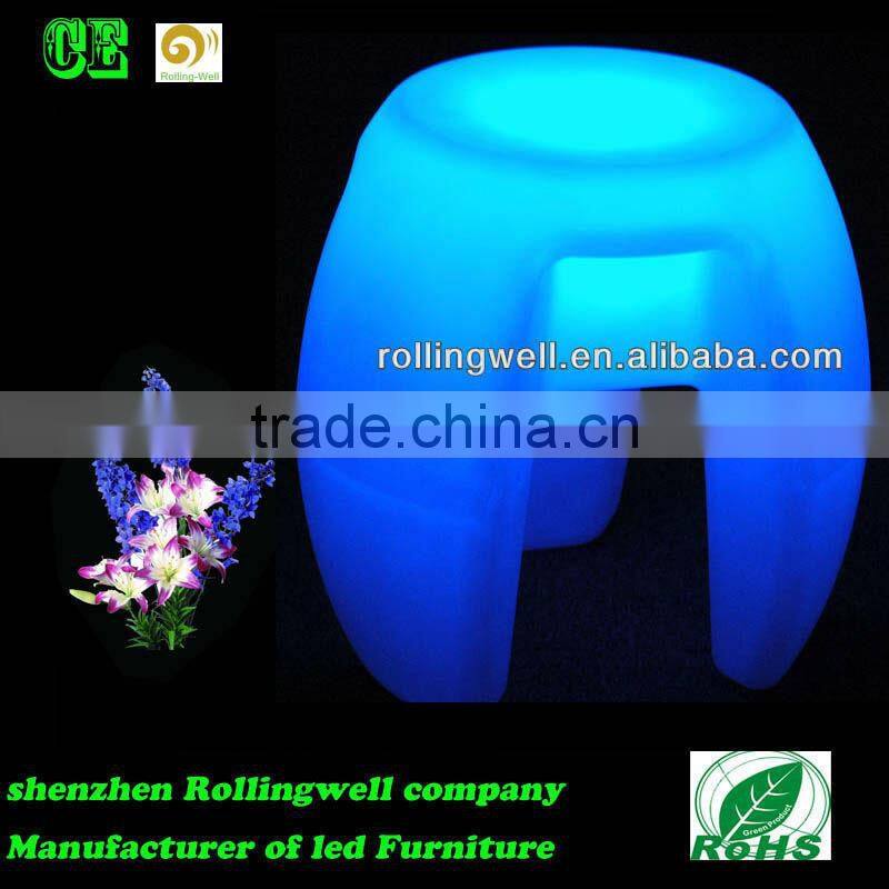 light up stool/Bar stool seat/led illuminated bar chair