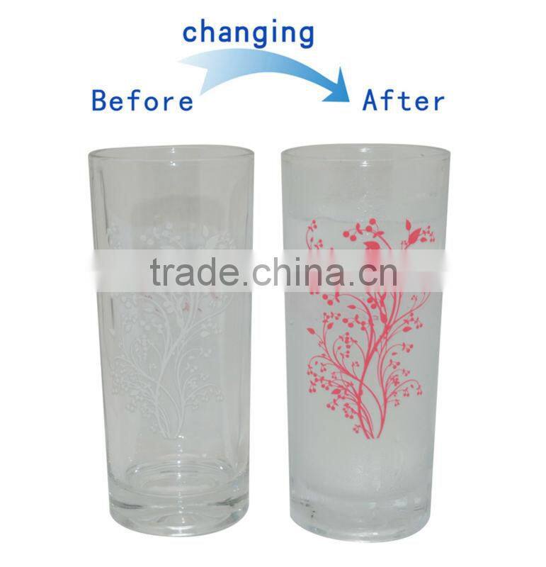Factory sale cold color changing cup for 2017 promotion products