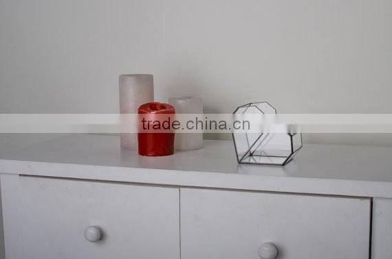 Heart in Glass Valentine's day Glass box Geometric heart Soul gift Candle holder Jewelry