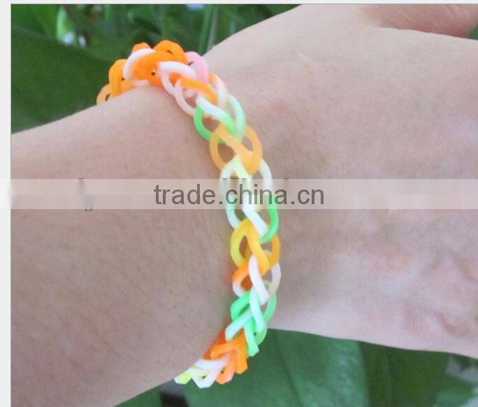 HOT SELLING!!! DIY Multi-color Silicon Rubber Band Twistz Bandz