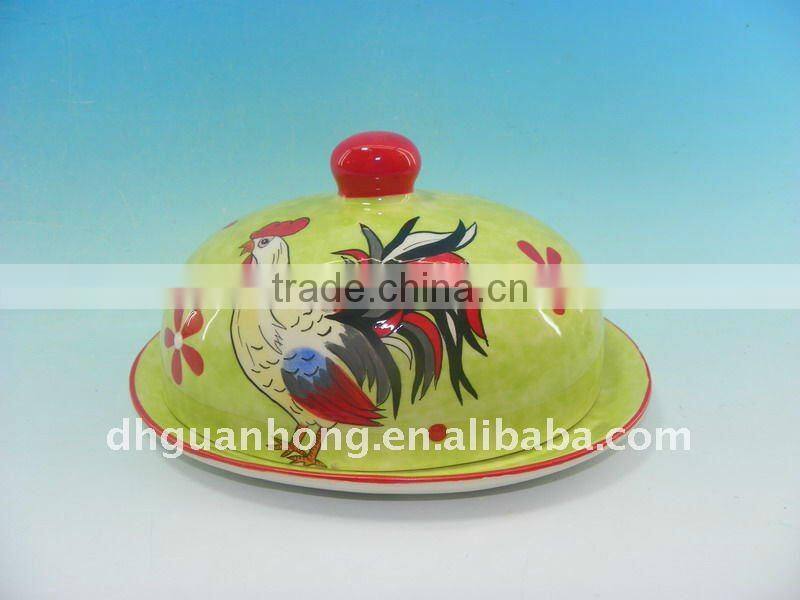 Ceramic Cheese Dish Cover