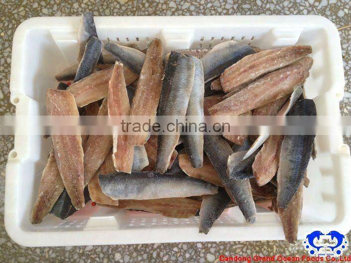 Frozen herring fillet IQF seafood