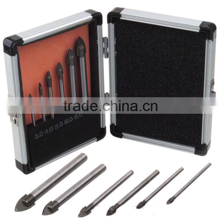 Good Quality Hex Shank Carbide Tipped Glass Drill Bit for Glass