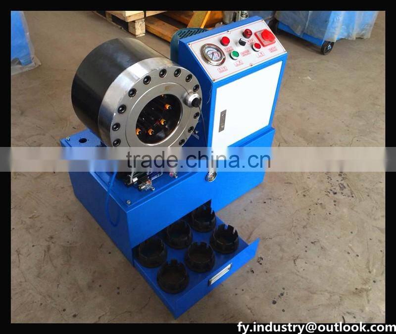 FY69 connector fitting hose crimper price hydraulic hose crimping machine