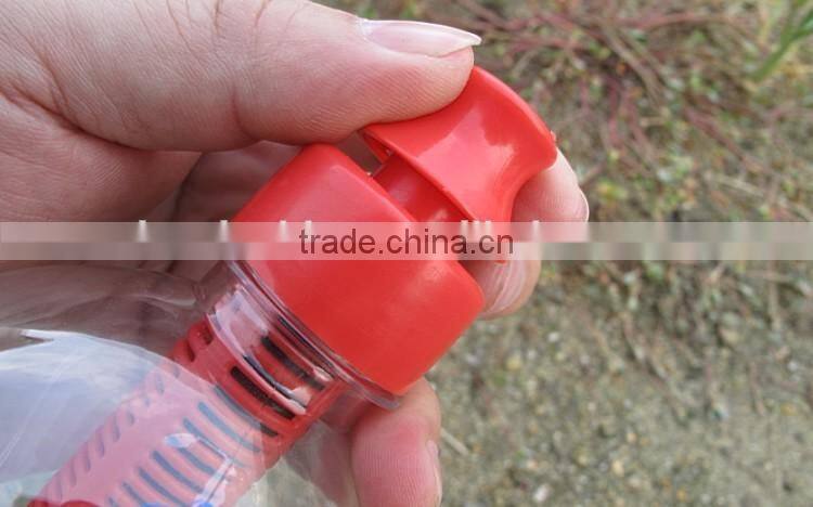 Hot portable outdoor activated carbon sport water bottle