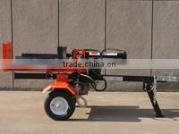 Italy Bologna Fair exhibited horizontal and vertical hydraulic Honda 6.5hp engine 16ton petrol powered wood splitter