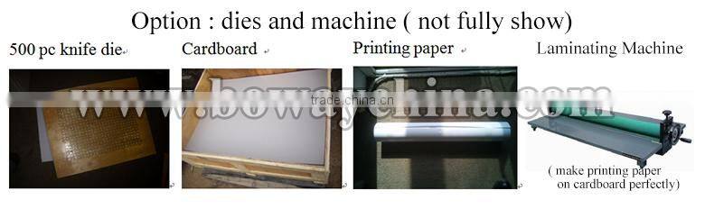 CDP-1300 Boway service Electric 30 pieces jigsaw puzzle cutting machine